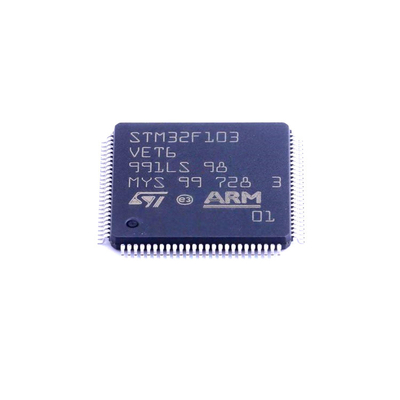 STM32F103VET6 LQFP100 ARM 32 Bit MCU Microcontroller IC Surface Mount Package
