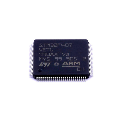 STM32F407VET6 Microcontroller Chip ARM Cortex M4 168MHz 1.8V - 3.6V