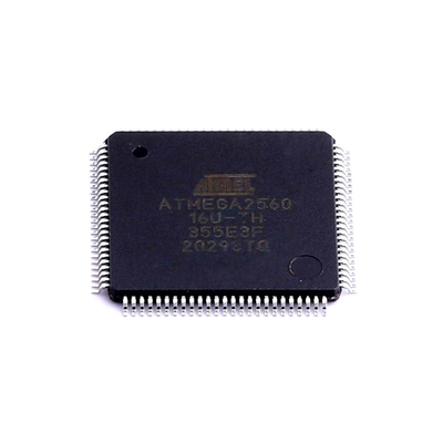 ATMEGA2560-16AU IC Integrated Circuits TQFP100 8 Bit Microcontroller 256K Flash Memory 5V