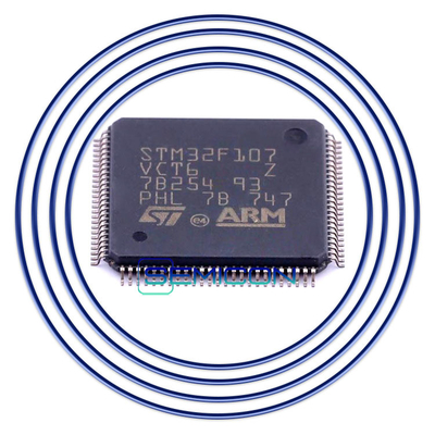 STM32F107VCT6 LQFP100 STMicroelectronics IC Chip MCU Microcontroller