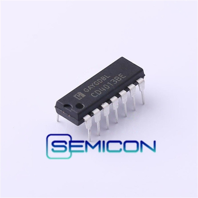 CD4013BE SEMICON Flip Flop D-Type Pos-Edge 2-Element 14-Pin PDIP