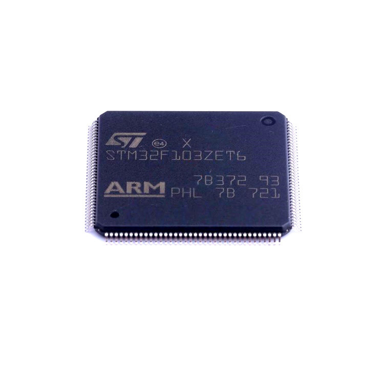 STM32F103ZET6 MCU 32 Bit Microcontroller IC LQFP144 Chip Analog To Digital Converter IC