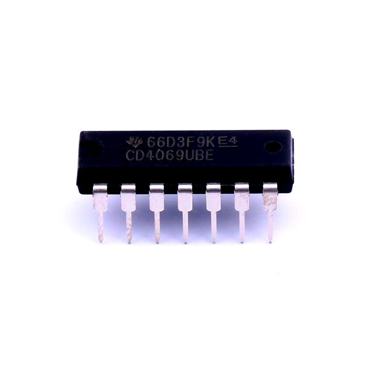 Original Authentic CD4069UBE CD4069 Straight Plug DIP-14 Six Inverter Driver Chip