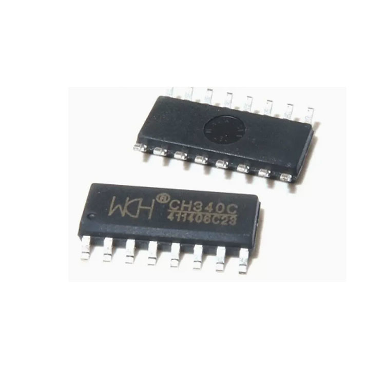Spot Straight Shot CH340E 340E MSOP10 USB Small Volume Chip Built-In Crystal Oscillator