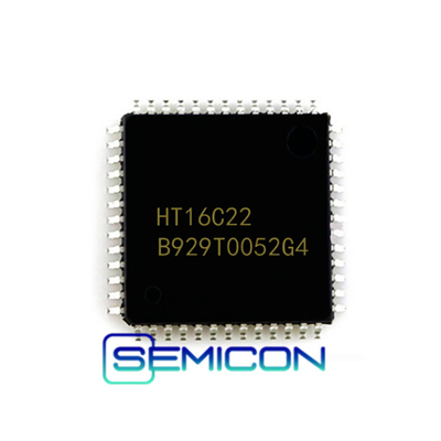 Semicon HT16C22 LQFP52 Original Authentic LCD Driver IC Chip