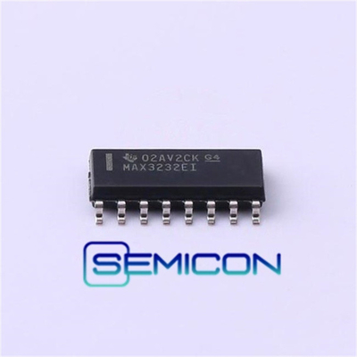 MAX3232EIDR Semicon IC Chip SOIC-16 ±15kV IEC ESD Protected 3V-5.5V Multichannel RS-232 Line Driver Receiver